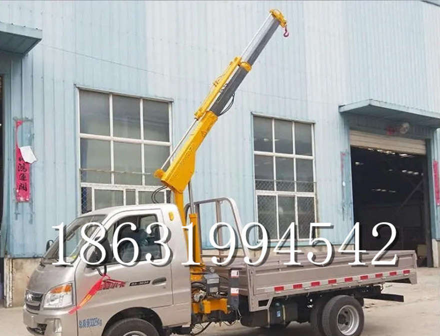 理塘县随车吊机全电动液压吊小型蜘蛛吊车载货车起重机理塘县伸缩吊车载随车吊机